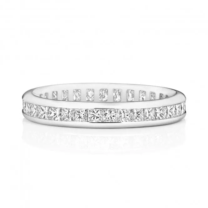 Wedding Band Platinum Diamond Full Eternity Ring WP250